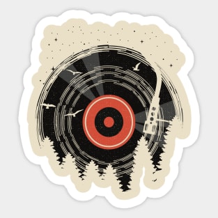 Vinyl Nature Sounds Sticker